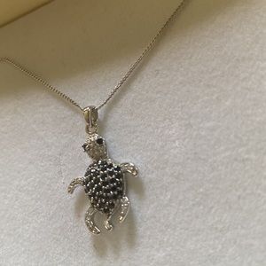 Sterling Turtle Pendant